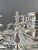 20th Century Silver-Plated Metal Candelabra, Set of 2 For Sale - Image 6 of 12