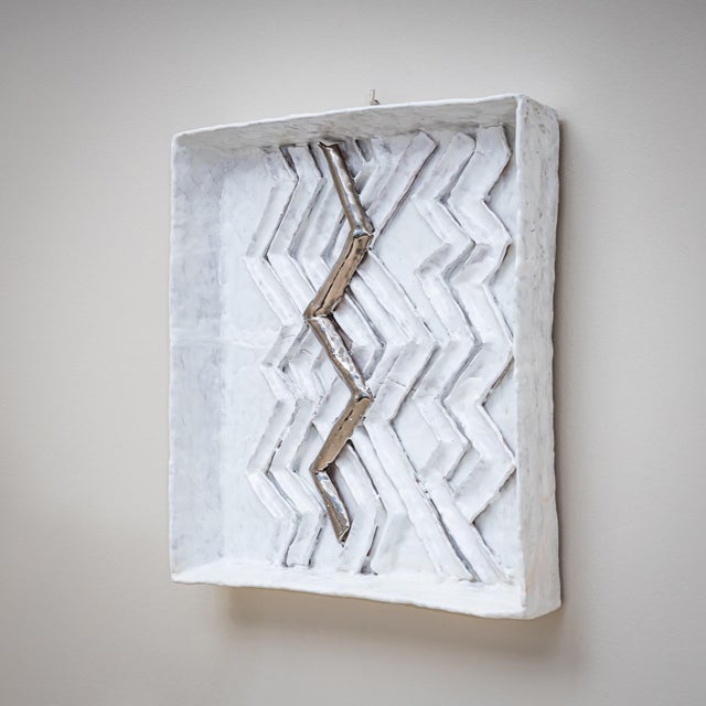 Ulisse Pagliari (Xx), Pair of Wall Objects, Italy, Dated 1967 For Sale - Image 9 of 13