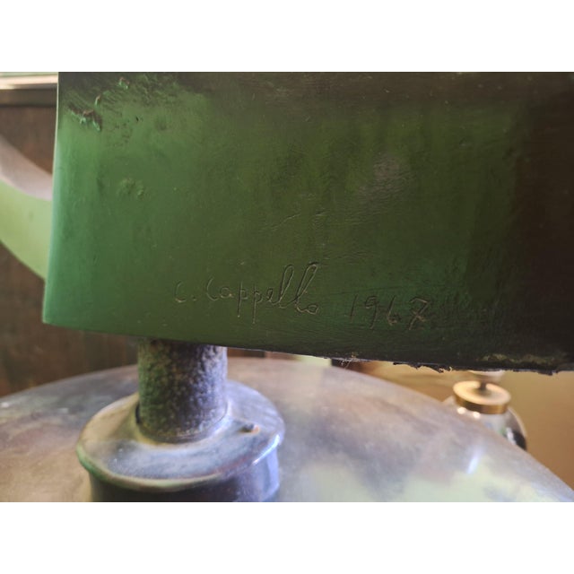 Carmelo Cappello, Large Mod Rhythms, 1967, Metal For Sale - Image 6 of 11