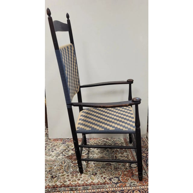 Authentic 19th Century Shaker #6 Chair For Sale In Philadelphia - Image 6 of 11