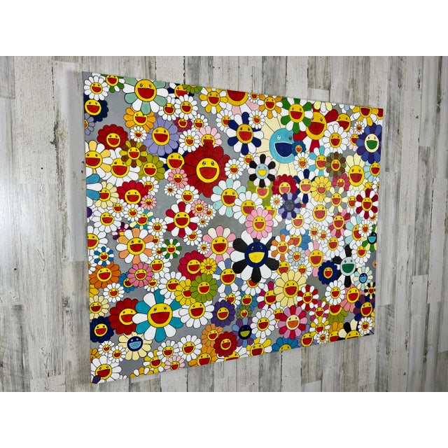 Modern Oil on Canvas Painting in the Style of Takashi Murakami For Sale - Image 3 of 12