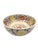 Ceramic Set of 4 Hand-Painted Bat Trang Vietnamese Ceramic Soup Bowls With Floral Motifs For Sale - Image 7 of 13