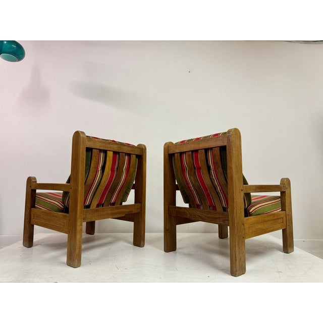 Set of Mid-Century Chunky Armchairs, 1960s For Sale - Image 10 of 17