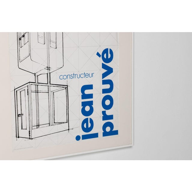 Booijmans Van Beuningen Exhibition Poster by Jean Prouvé, 1981 For Sale - Image 10 of 13