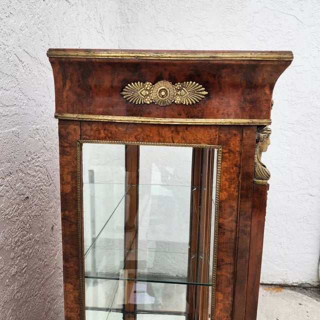 Mid 20th Century Louis XV Display Case Vitrine For Sale - Image 5 of 12