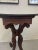1970s 1970s Vintage Victorian Style Accent Table With Carved Wood Legs For Sale - Image 5 of 9