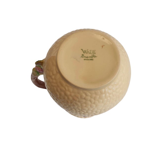 1950s English Wade Bramble Jug Creamer For Sale In Atlanta - Image 6 of 6