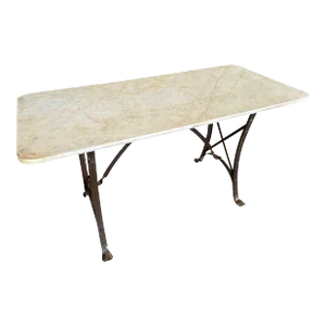 French 19th Century Garden Console Table