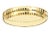 This vintage, fabulous and ulitarian oval brass tray has square openings and handles. Great barware and for all your...