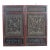 1922 Hand Carved Chinese Wall Hanging Panels - a Pair For Sale