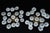 Murano White Flower Ceiling Lamps, Italy, 1980s, Set of 2 For Sale - Image 16 of 18