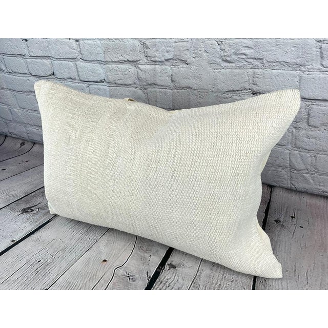 Vintage Pillow Case Turkish Hemp Pillow Decorative Hemp Pillow Dry cleaning only. PILLOW INSERT IS NOT INCLUDED