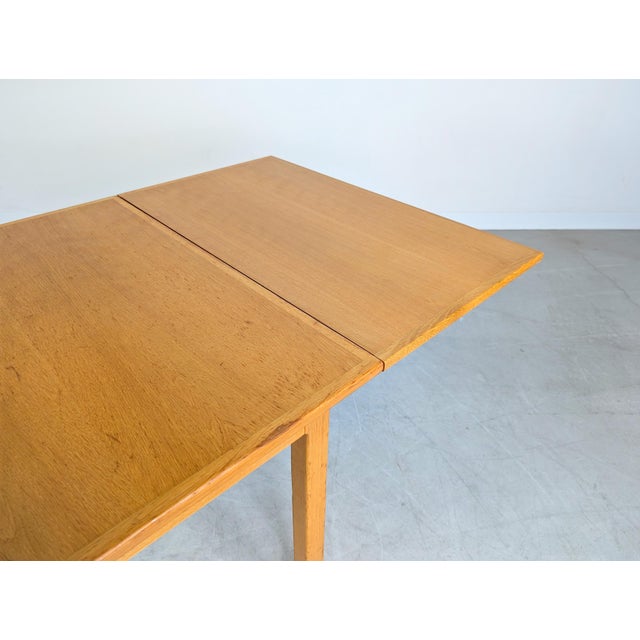 Mid-Century Modern Dining Table in Oak from Lübke For Sale - Image 12 of 15