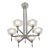 French Art Deco Chandelier by Jean Gauthier Ejg - 1930 France For Sale