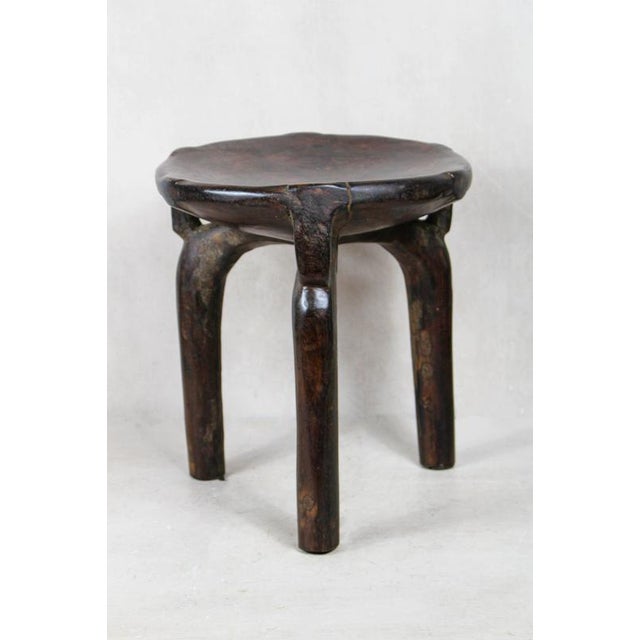 Hehe iringa stool – a handcrafted masterpiece from tanzania bring authentic african craftsmanship into your home with the...