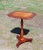 Antique Mahogany Burled Maple Center Satinwood Inlaid Tripod Base Pedestal Table For Sale - Image 10 of 13