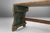 Industrial Green Wooden Stool, France, 1900s, 1890s For Sale - Image 9 of 12