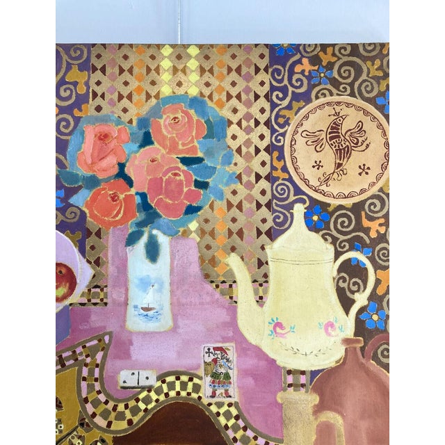 1970s Painting by Jos Seeuws, Belgium, 1970s For Sale - Image 5 of 10