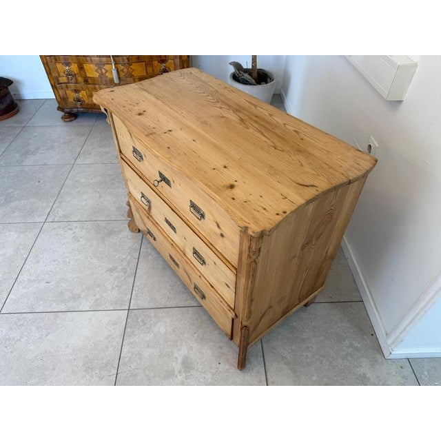 Gründerzeit Louis Phillipe Chest of 3 ​​Drawers For Sale - Image 9 of 11