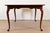 Harden Furniture Queen Anne Solid Cherry Wood Parquet Top Extension Dining Table, Newly Refinished For Sale - Image 14 of 16