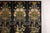 Wood Black Lacquer Chinese Four-Panel Screen with Polychrome Floral Décor For Sale - Image 7 of 12