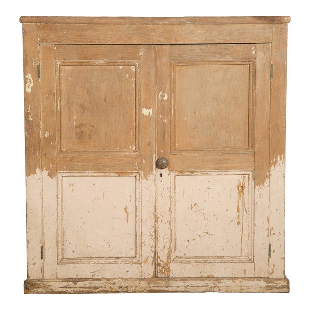 Wood Early 20th Century Vintage European Cupboard For Sale - Image 7 of 7