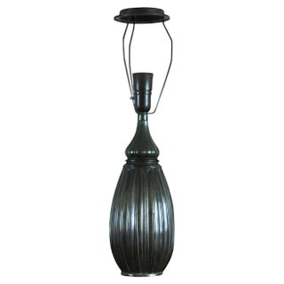 Large Metal Disko Table Lamp by Just Andersen, Denmark For Sale