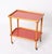 Mid-Century Italian Beech and Red Formica Two Tier Bar Cart, 1960s For Sale - Image 10 of 18