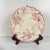 Pink Vintage Terre De Fer Dinner Plates from KG Lunéville, 1800s, Set of 4 For Sale - Image 8 of 16