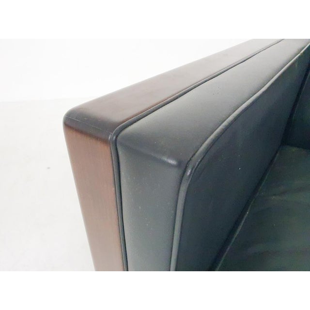 German Leather Lounge Chair by Walter Knoll, 1970s For Sale - Image 10 of 17