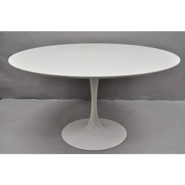 Traditional Starway Contemporary Modern Tulip Style Dining Set Table & 6 Chairs - 7 PCS For Sale - Image 3 of 18