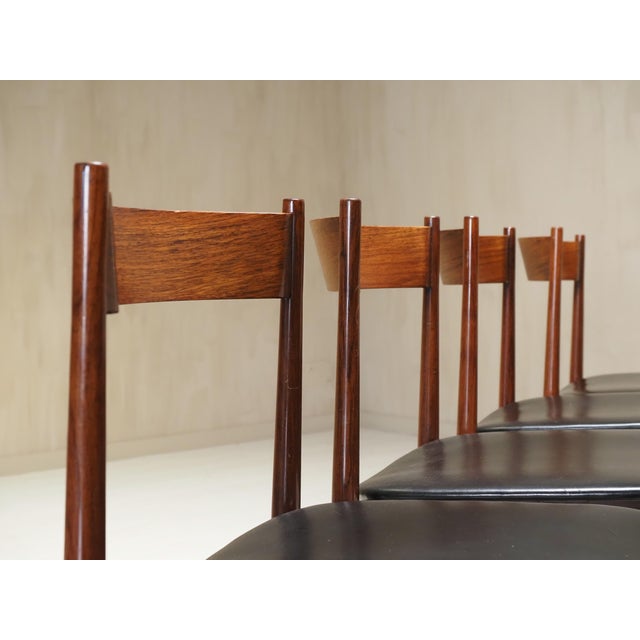 Model 101 Dining Chairs by Gianfranco Frattini for Cassina, Italy, 1960s, Set of 10 For Sale - Image 6 of 15