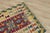 1970s Boho Style Turkish Vintage Geometric Design Handmade Oushak Kilim Rug For Sale In Sacramento - Image 6 of 13