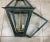 1980s Large Four-Sided Hanging Copper Lantern For Sale - Image 10 of 11