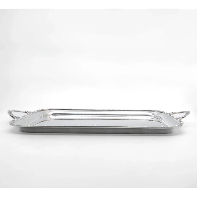 1930s Celtic George V Arts & Crafts Sterling Silver Tray from Adie Brothers Ltd, Birmingham, United Kingdom, 1935 For Sale - Image 5 of 14