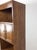 Thomasville Vintage Campaign Style Oak Wall Unit With Brass Hardware For Sale - Image 4 of 17