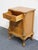 Vintage Antique Solid Maple French Provincial Rococo Revival 19" Cabinet Nightstand For Sale - Image 9 of 13