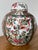 1960s Rose Medallion Lidded Ginger Jar With Gilt Accents For Sale In Houston - Image 6 of 11