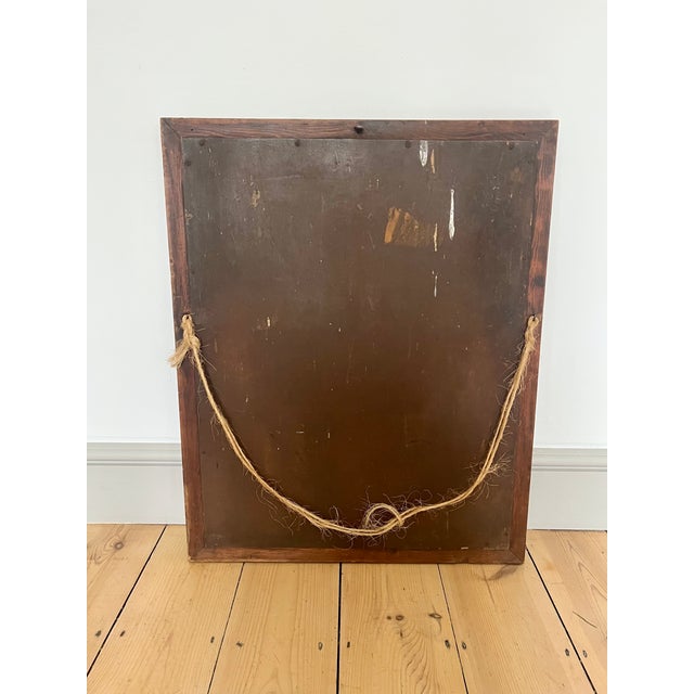 Antique Rustic French Wall Mirror with Original Foxed Glass, 1890s For Sale - Image 11 of 12