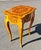 Marquetry French Style Side Table/Desk With Drawer New Style For Sale In New York - Image 6 of 10