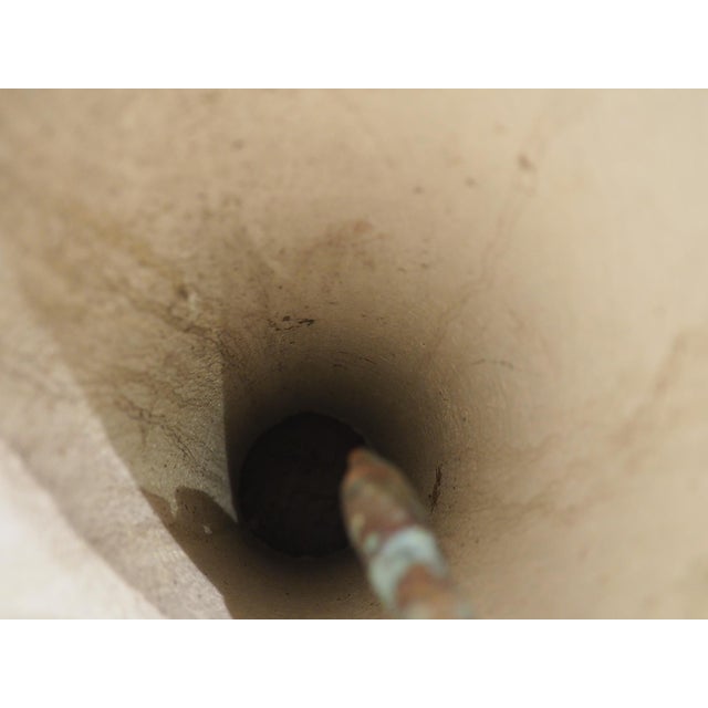 More information coming soon… The rectilinear pillar of this French cement fountain from Provence has retained some of the...