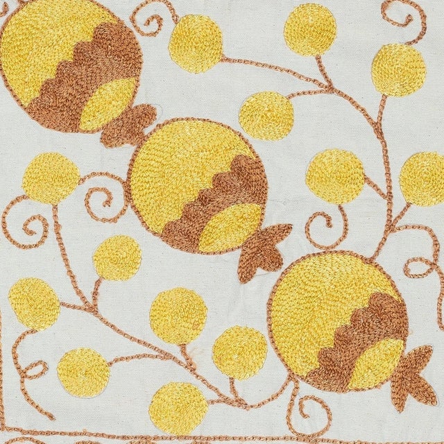 New Hand-Embroidered 100% Cotton Cushion Cover – Authentic Uzbek Textile Art Bring a touch of Central Asian heritage to...