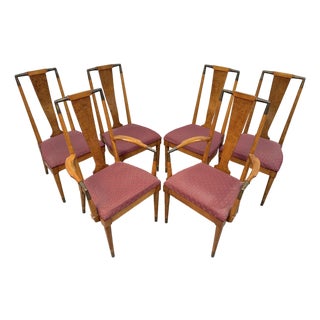 Mid-Century 'Contempora' Dining Chairs Attributed to William Clingman for J. L. Metz For Sale