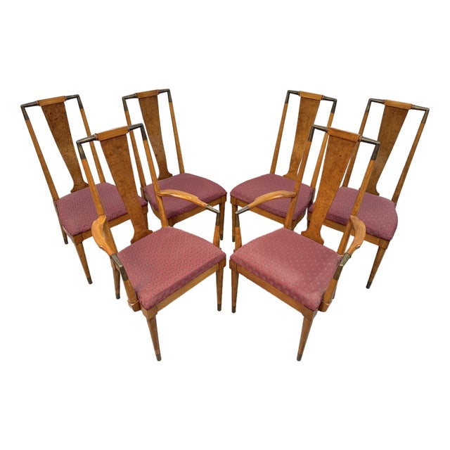 Mid-Century 'Contempora' Dining Chairs Attributed to William Clingman for J. L. Metz For Sale