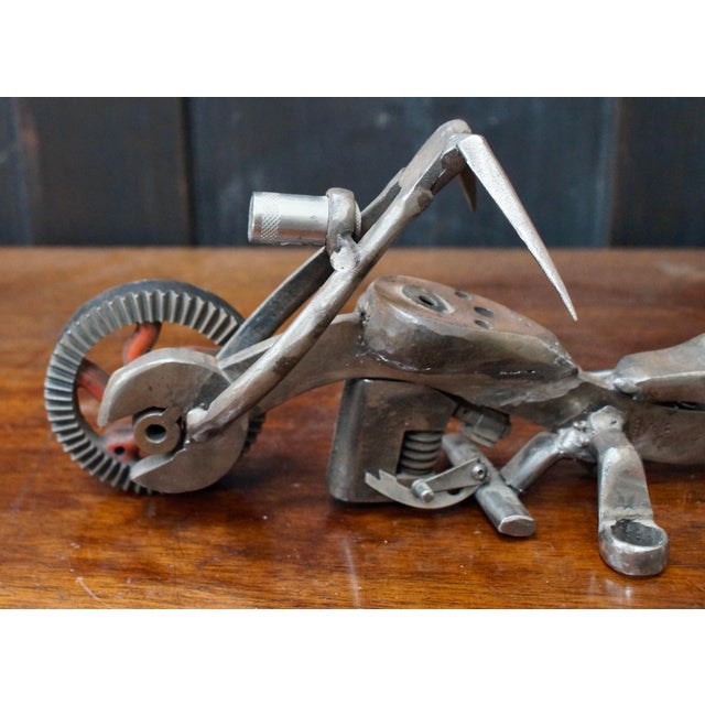 Vintage Bespoke Steampunk Chopper, 1970 For Sale - Image 10 of 11