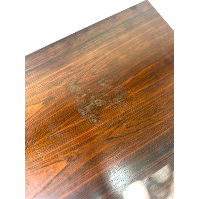 1960s Brazilian Rosewood Credenza and Hutch by Peter Lovig For Sale - Image 9 of 10