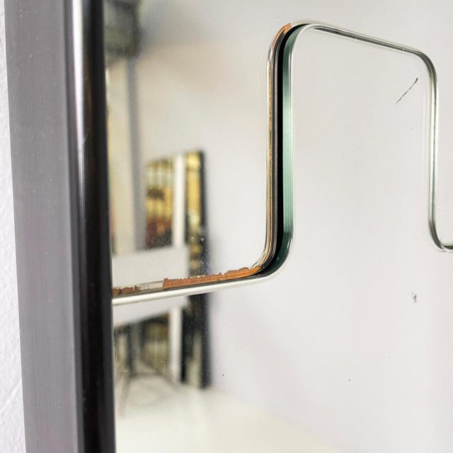 Modern Italian Wall Mirror Hangers Gronda attributed to Luciano Bertoncini for Elco, 1970s, Set of 3 For Sale - Image 11 of 17