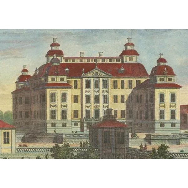 Ericsberg Castle in Swiddes Sweden Ancient and Modern, 1690, Paper For Sale - Image 4 of 7