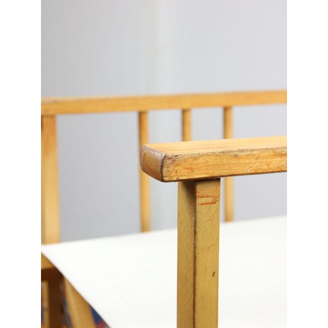 Vintage Italian Director's Folding Chair from Calligaris For Sale - Image 9 of 18
