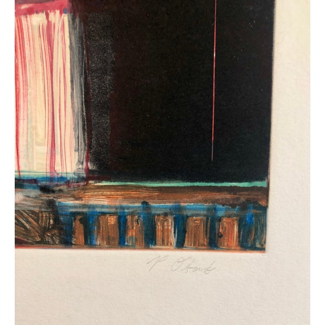 Pierre Obando, Abstract Pattern & Decoration Monoprint Monotype Painting Print Pierre Obando, 1997 For Sale - Image 4 of 7
